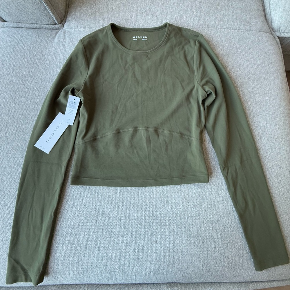 Aritzia golden butter bound longsleeve